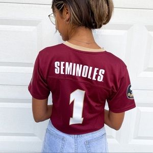 Cropped FSU Jersey